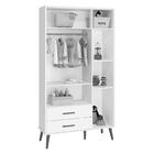 Dormitório Infantil Isis Guarda Roupa 3 Portas, Cômoda E Berç