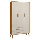 Dormitório Infantil Isis Guarda Roupa 3 Portas, Cômoda E Berç