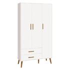 Dormitório Infantil Isis Guarda Roupa 3 Portas, Cômoda E Berç