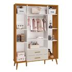 Dormitório Infantil Isis Guarda Roupa 4 Portas, Cômoda 1 Port