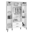 Dormitório Infantil Isis Guarda Roupa 4 Portas, Cômoda E Berç