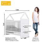 Dormitório Infantil Mississipi 4 Portas, Cômoda E Berço Caban