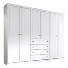 Dormitório Infantil Mississipi 6 Portas, Cômoda E Berço Caban