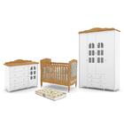 Dormitório Infantil Provence New Guarda Roupa, Cômoda Plus, B