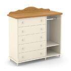 Dormitório Infantil Provence New Guarda Roupa, Cômoda Slim, B