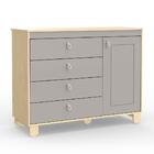 Dormitório Infantil Rope Guarda Roupa 3 Portas, Cômoda 1 Port