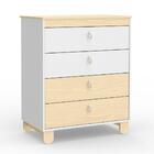 Dormitório Infantil Rope Guarda Roupa 4 Portas, Cômoda E Berç