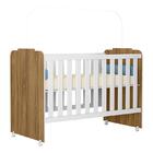 Dormitório Infantil Sophia Conjugado, Cômoda E Berço Com Colc