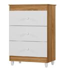 Dormitório Infantil Sophia Conjugado, Cômoda E Berço Com Colc