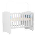 Dormitório Infantil Sophia Conjugado, Cômoda E Berço Com Colc