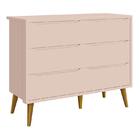 Dormitório Infantil Theo 2 Portas, Cômoda 6 Gavetas, Berço, M