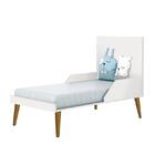 Dormitório Infantil Theo Retrô 2 Portas, Cômoda 1 Porta, Berç