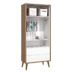 Dormitório Infantil Theo Retrô 2 Portas, Cômoda, Berço E Mesa