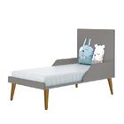 Dormitório Infantil Theo Retrô 3 Portas, Cômoda, Berço, Mesa