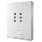 Dormitório Lívia Guarda Roupa, Cômoda E Berço Danny Com Colch