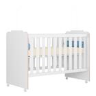 Dormitório Melissa Guarda Roupa, Cômoda E Berço Com Colchão S