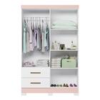 Dormitório Melissa Guarda Roupa, Cômoda E Berço Com Colchão S