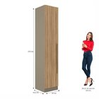 Dormitório Modulado 5 Peças 3 Guarda Roupas 1 Mesa De Cabecei