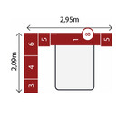 Dormitório Modulado Casal 10 Portas  Modena 1 Demóbile