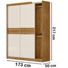 Dormitorio Modulado Casal 6 Portas Fl0270 Moval