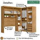 Dormitorio Modulado Casal 6 Portas Fl0270 Moval