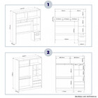 Dormitório Modulado Casal Espelho Classic Móveis Castro