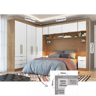 Dormitório Modulado Casal Infinity Móveis Castro