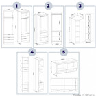 Dormitório Modulado Casal Infinity Móveis Castro