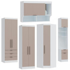 Dormitório Modulado Solteiro Infinity Móveis Castro