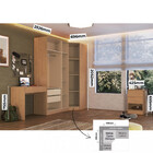 Dormitório Modulado Solteiro Urban Móveis Castro