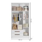 Dormitório Q Encanto Guarda Roupa, Cômoda E Berço Doce Sonho