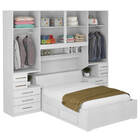 Dormitório Queen Size Sem Cama 1223s Branco