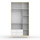 Dormitório Rope Guarda Roupa 3 Portas, Cômoda E Berço Com Col