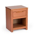 Dormitório Solteiro Cama Mesa De Cabeceira E Guarda Roupa Mad