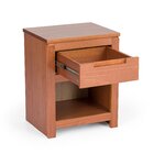 Dormitório Solteiro Cama Mesa De Cabeceira E Guarda Roupa Mad