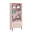 Dormitório Theo 2 Portas, Cômoda 6 Gavetas, Berço Com Pés Ama