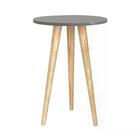 Dormitório Theo 2 Portas, Mesa De Canto Com Pés Madeira Natur