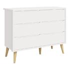 Dormitório Theo 3 Portas, Cômoda 6 Gavetas, Berço E Mesa De C