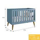 Dormitório Theo Retrô 3 Portas, Cômoda 1 Porta, Berço, Mesa D