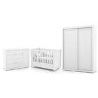 Dormitório Tutto New 2 Portas, Cômoda 1 Porta E Berço - Matic