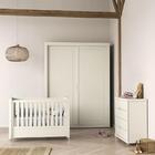 Dormitório Tutto New 2 Portas, Cômoda 4 Gavetas, Berço Com Ca