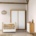 Dormitório Tutto New 2 Portas, Cômoda 4 Gavetas E Berço Com C