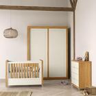 Dormitório Tutto New 2 Portas, Cômoda 4 Gavetas E Berço Com C