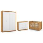 Dormitório Tutto New 4 Portas, Cômoda 1 Porta, Berço - Matic