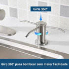 Dosador De Detergente Embutir C/ Mangueira Flexivel - BSMIX b