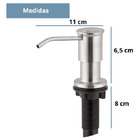 Dosador De Detergente Embutir C/ Mangueira Flexivel - BSMIX b