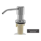 Dosador Dispenser Detergente Sabonete Para Cuba Inox Bancada