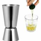 Dosador Duplo Inox 30/60 Ml Drink Vodka Gin Cachaça Whisky Ba