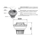 Dosador Flutuante C/ Cesto Sodramar