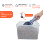 Dosador Multifuncional Fecha Pacotes - Oikos Animal Azul U